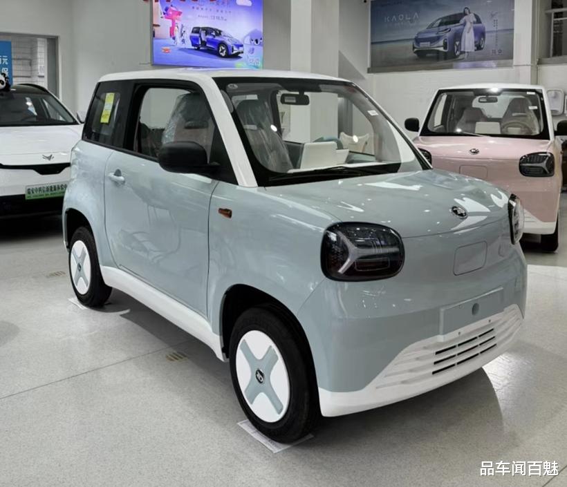 又一款代步小车！知豆彩虹到店，比宏光MINIEV大，最高205km续航