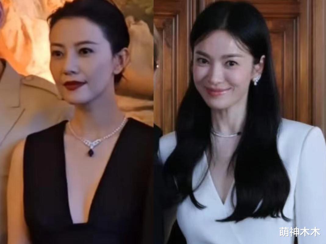 宋慧乔与高圆圆同框太虐!气质畏缩状态差,两处细节成败笔