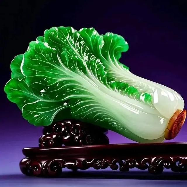 翡翠白菜，吉祥如意，招财进宝，富贵荣华