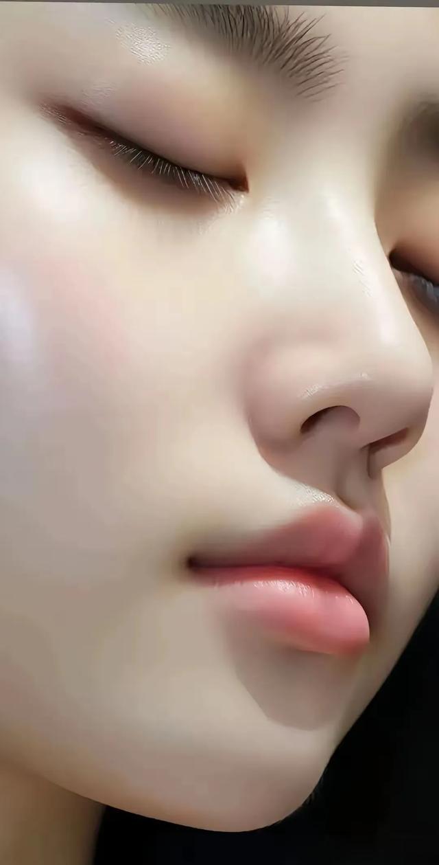 国色天香朱唇润,面似桃花眸醉人