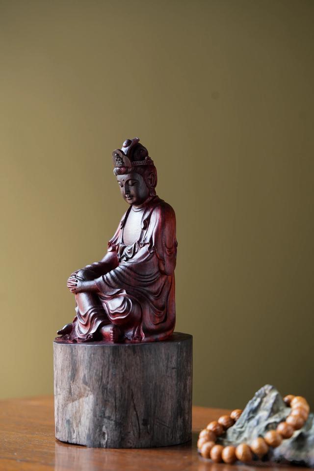 小叶紫檀 | 自在观音