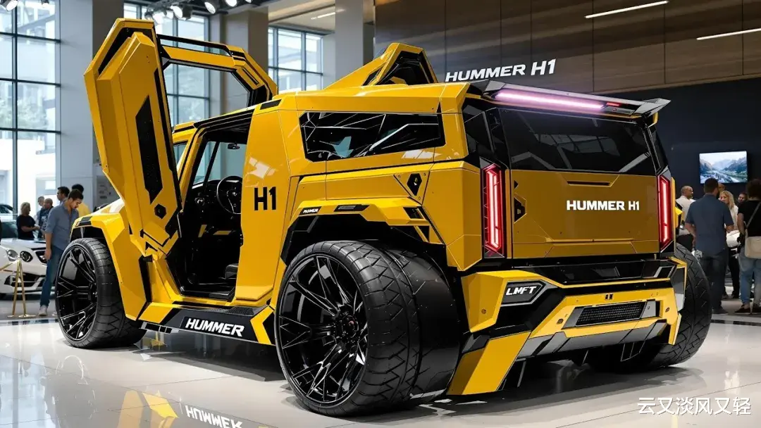 2025款全新悍马H1外观太炸裂，网友：不想买焕新Y了