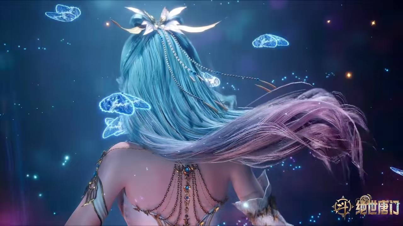 斗罗2新爆料，王冬恢复女儿身，纱裙配大长腿超性感，比小舞还美