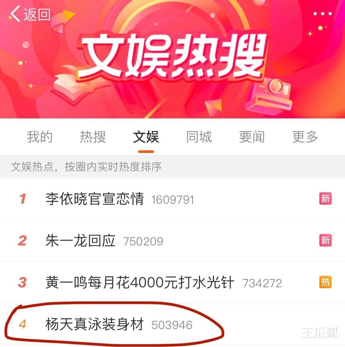 万万没想到！杨天真竟因“身材”登上热搜，浑身肥肉却极度自信