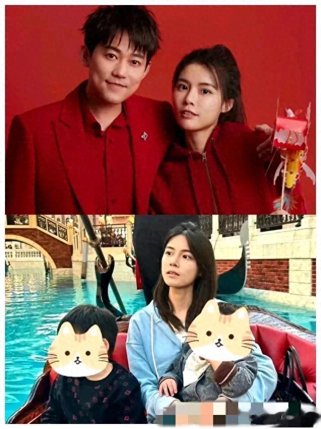 苏醒老婆发文晒度假照69元泳衣太出片身材抢镜大儿子侧颜神似苏醒