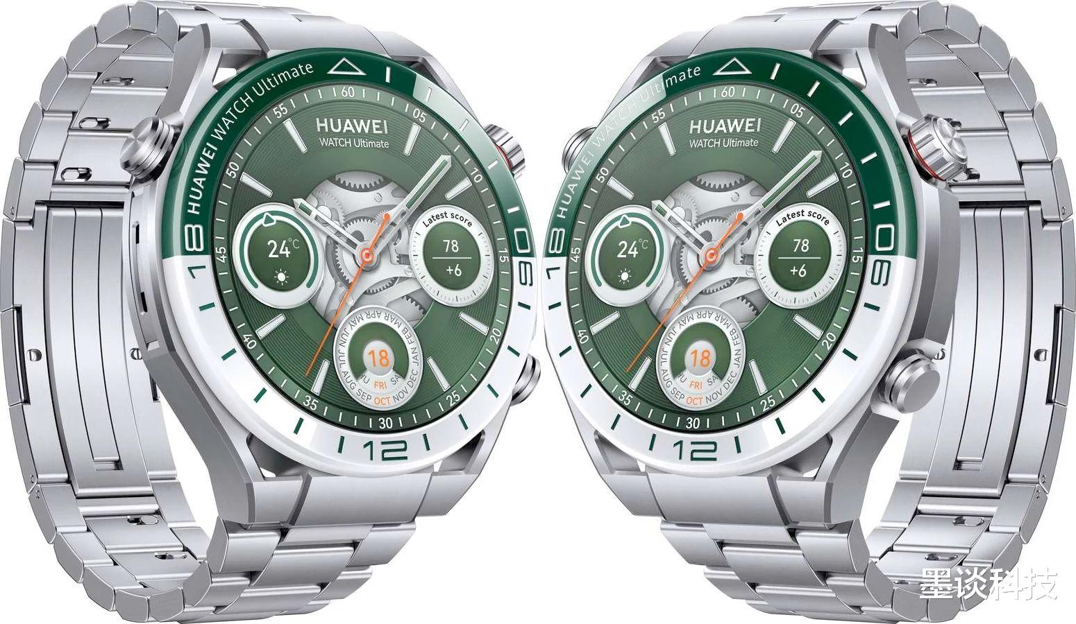 华为Watch Ultimate“绿色”版曝光,高端大气上档次!