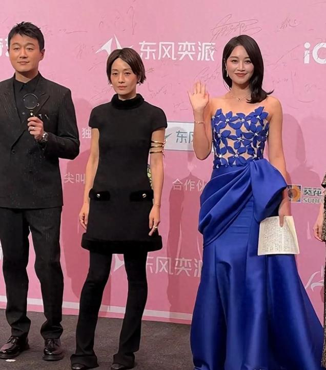 当马伊琍撞上郝蕾，才知道干瘪不是美，珠圆玉润更有韵味