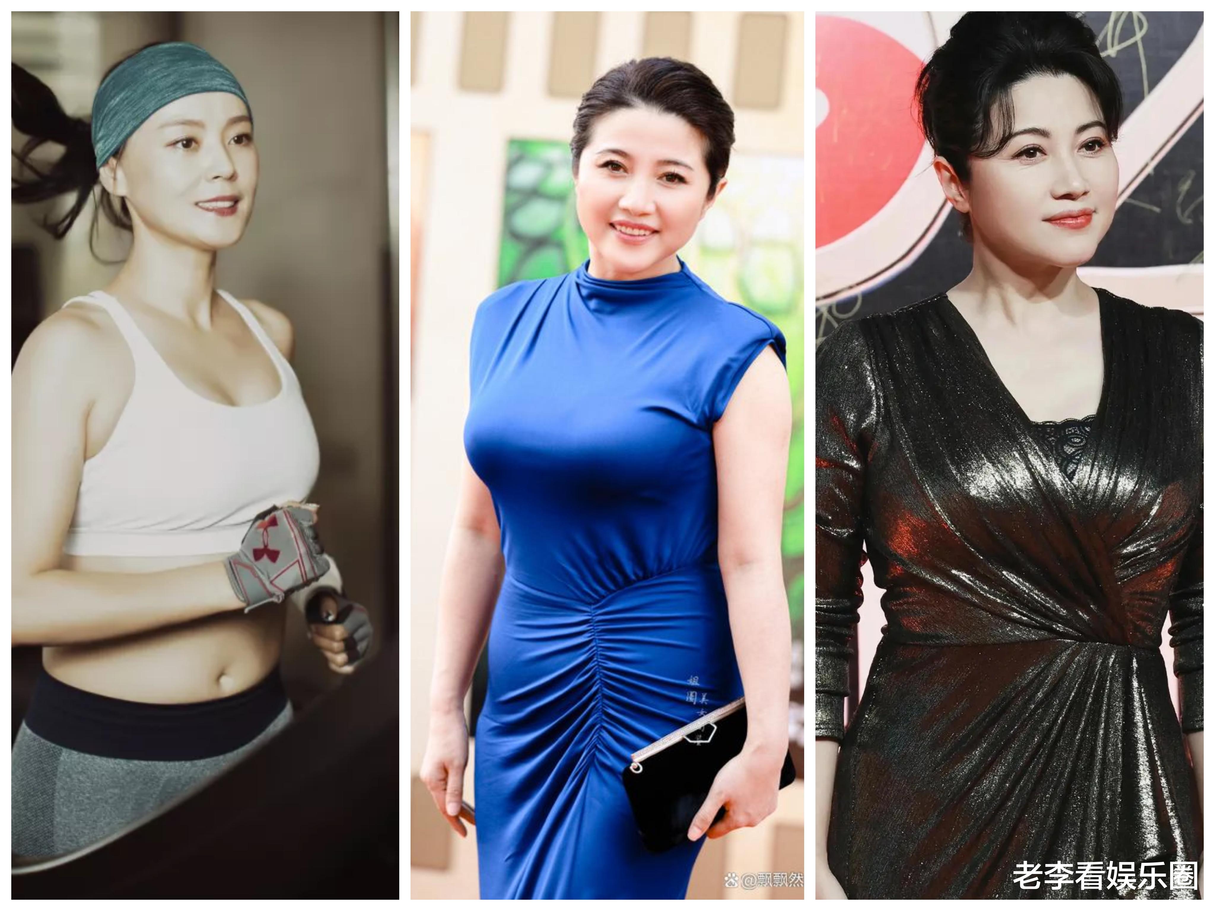 这些女星既有腹肌,又有胸肌,徐冬冬身下放鸡蛋,塑造完美身材