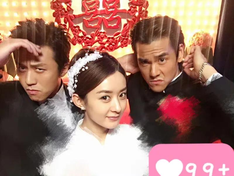 赵丽颖这人缘没得说!好友纷纷包不停,连刚合作的伙伴都来支持!