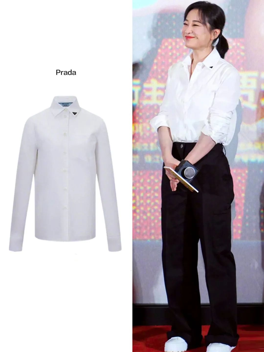 《热辣滚烫》路演，贾玲带火了一种新穿法：短外套+小黑裤太时髦