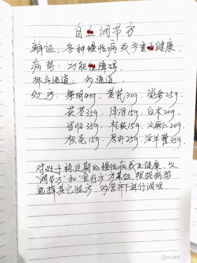 老中医郭生白凝聚毕生心血的16张手抄方子，原版手写！很珍贵