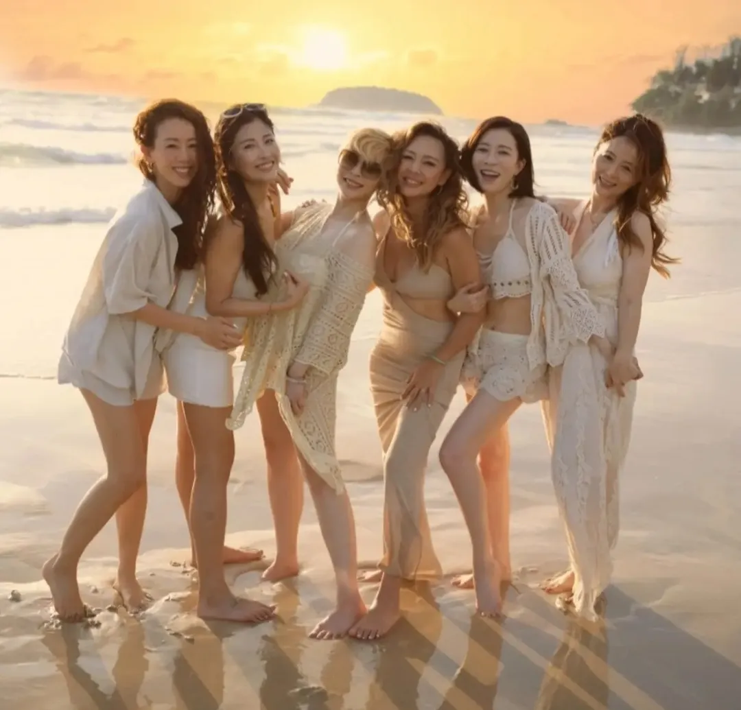 六位港星女神泰旅风情：泳装共赏阳光海浪间，星途起伏见证演艺人生