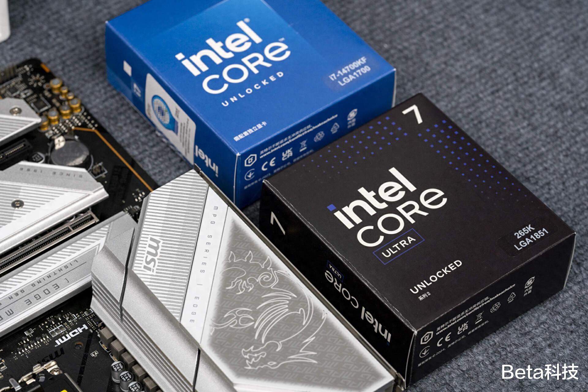 英特爾酷睿Ultra 7 265K開箱   對比14700KF哪個更香