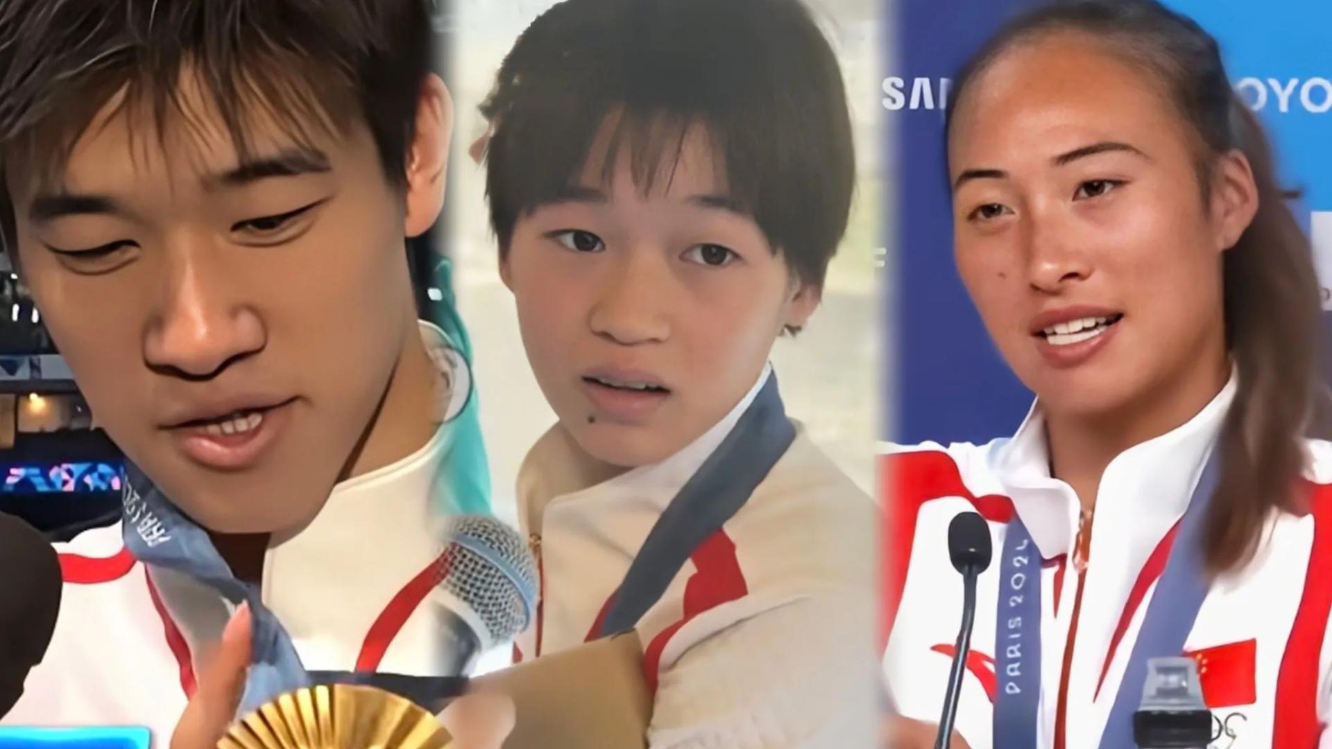 这届奥运的记者一个比一个下头？全红婵、郑秀文、潘展乐深受其害