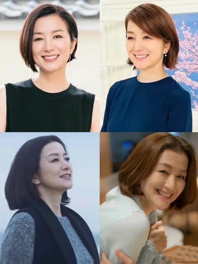 40岁女生快速变美，换个发型最直接，“6种”发色时髦又显白