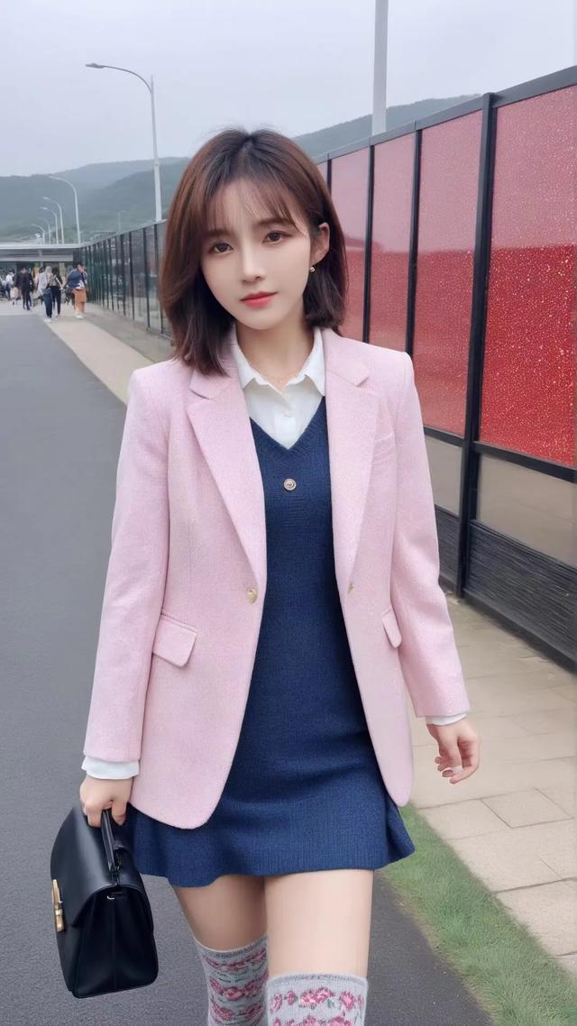 美图欣赏：初涉职场女孩