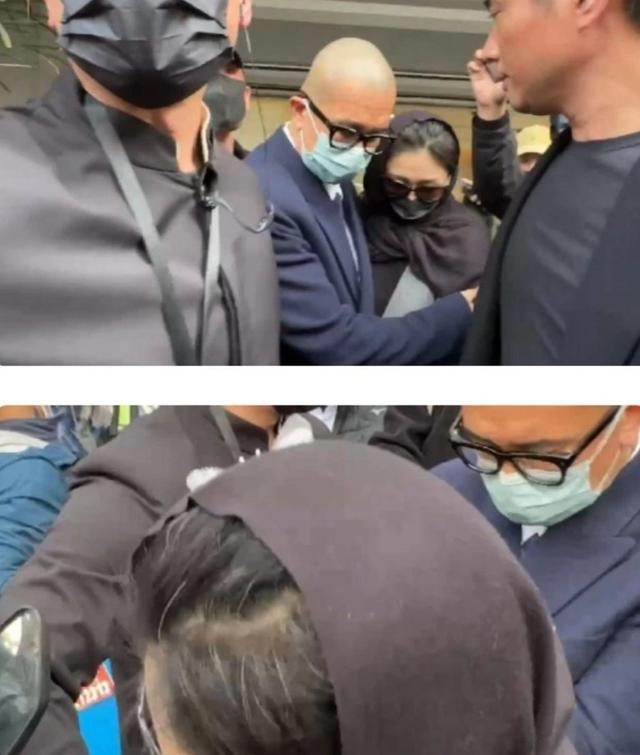 大S头裹头巾的真相找到了！头顶发量稀疏，头发花白，网友：老了