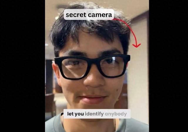 一张人脸照片，Meta眼镜识别全部个人信息，两位哈佛开发者