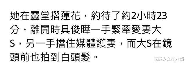 大S戴围巾疑为遮白发，一向爱美却不染发，网友表示：这是哺乳期不能染发！