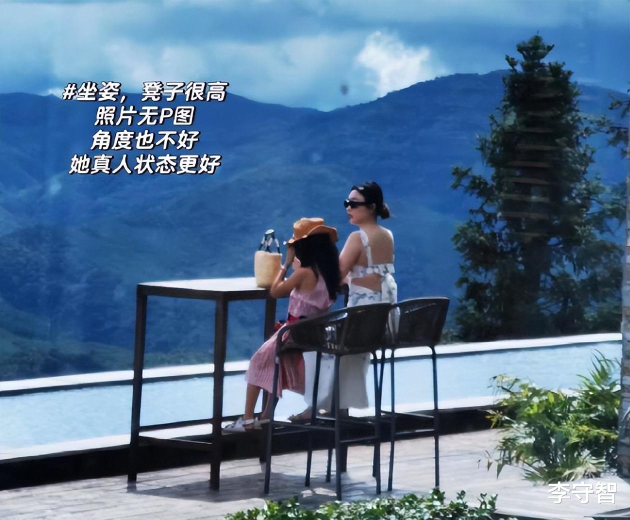 发福被质疑怀孕后,霍思燕又被曝带女儿喝下午茶,二胎来源惹争议