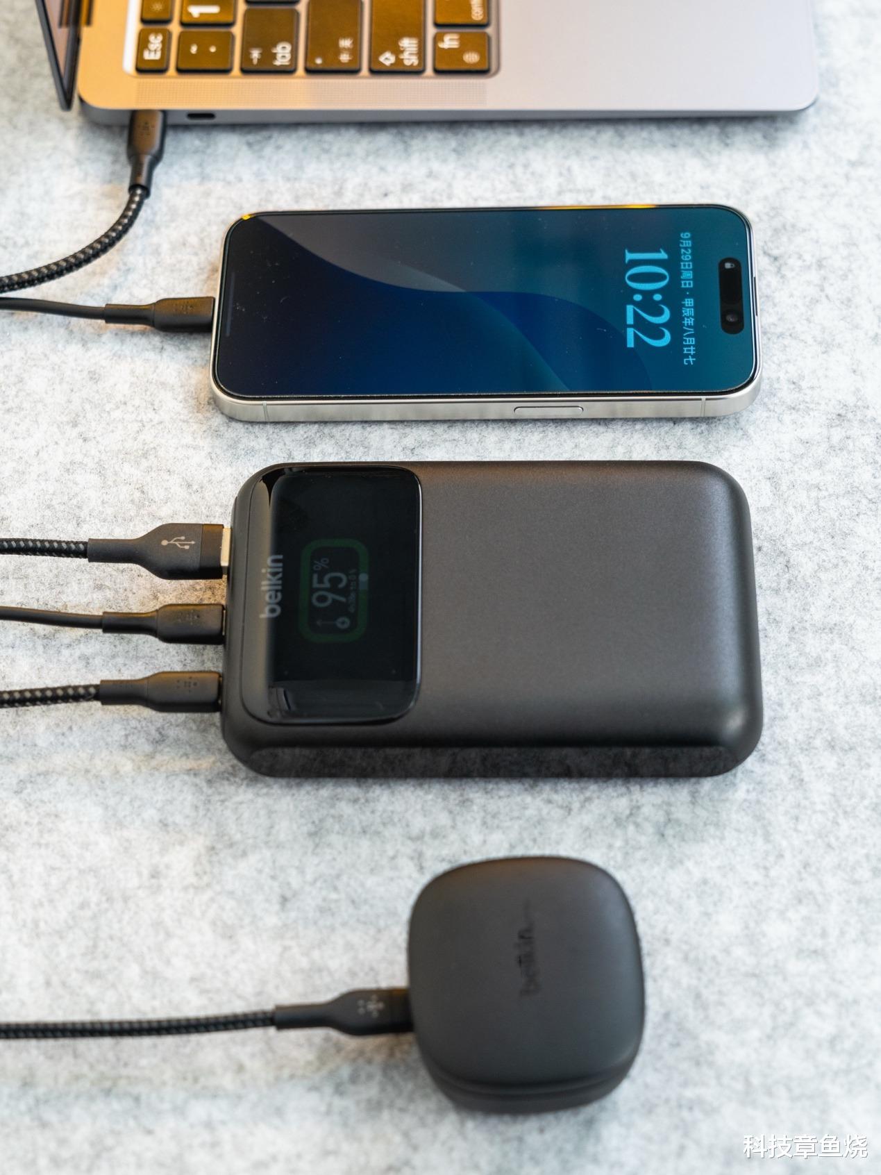 貝爾金電腦快充移動(dòng)電源，果粉移動(dòng)小電站來襲！
