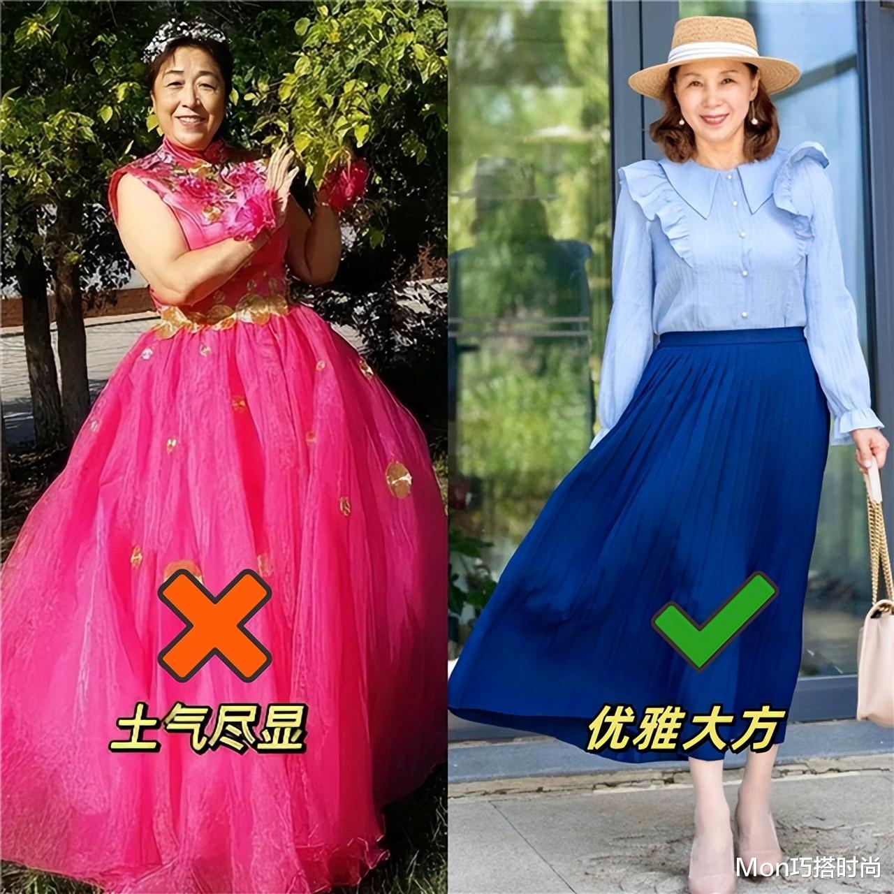 女人五十岁后,显老的不是皱纹和白发,而是这3点,看对比就懂了