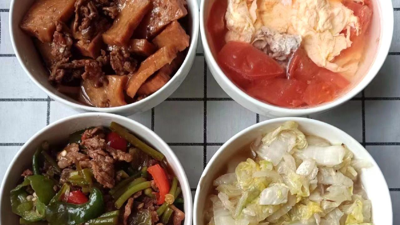 广东女子和江西男友同居，5天瘦6斤，看到晚餐女子直言：无福消受