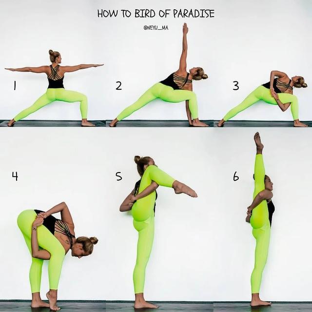 练瑜伽，这20个高难度体式你解锁了几个？