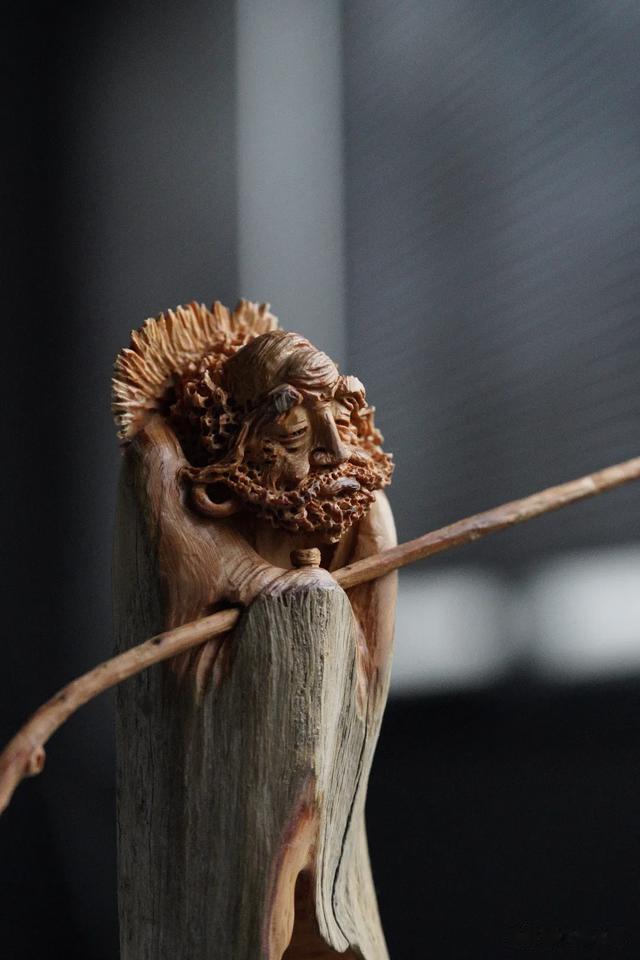 崖柏 | 达摩茶则&摆件