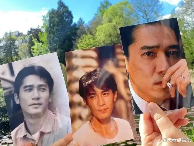 61岁梁朝伟德国被偶遇,头顶秃一片全程陪笑,意外撞脸王石引热议