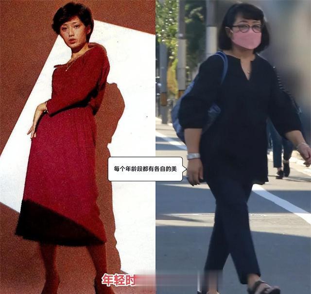 65岁的山口百惠真会打扮,看了她的早秋穿搭,再也不怕变老发福了