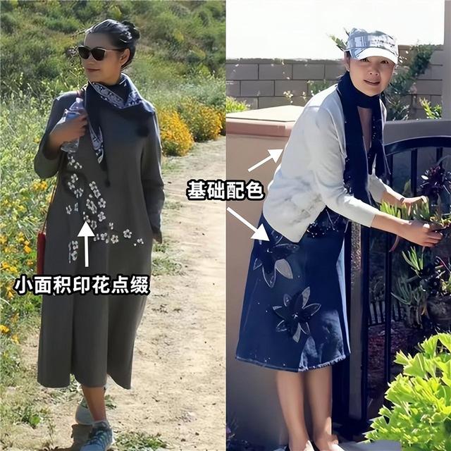 看到姜黎黎的春日打扮,才发现女人的优雅藏在骨子里,越老越耐看