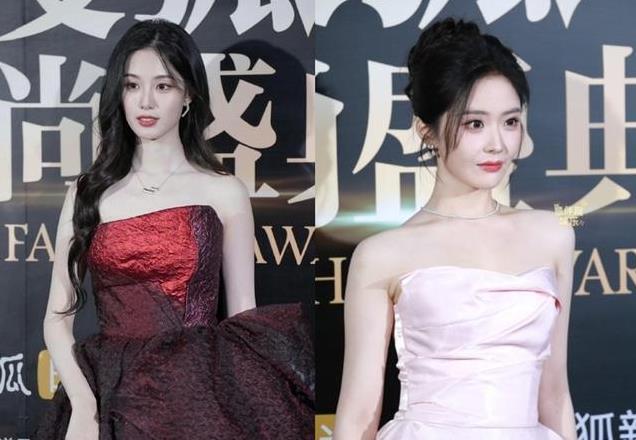蒋欣减肥成功!走红毯瘦成竹竿锁骨尽显,把同龄的张雨绮秒成渣