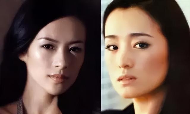 章子怡被嘲“飞机场”?胸口快要沉到肚子了,谁给的勇气抢C位?