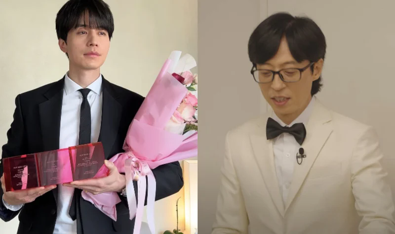 韩国知名艺人,刘在石透露,他收到了李栋旭的中秋礼物