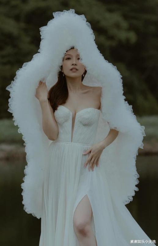 郭嘉文最新婚纱照曝光，这一刻她很漂亮，但遗憾李泽楷没有现身