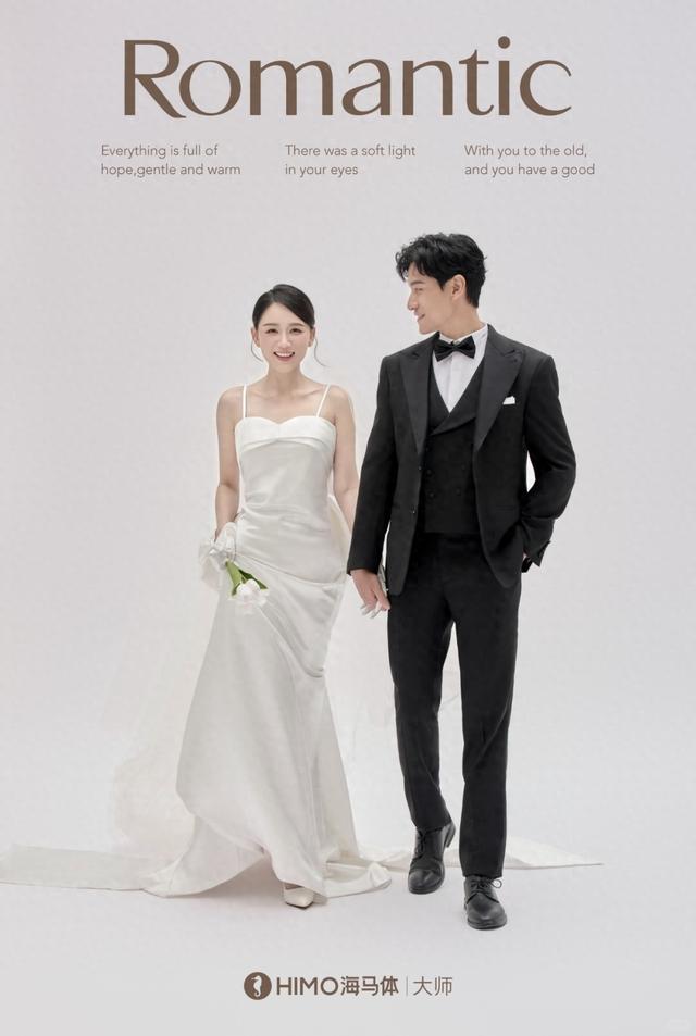 陈乔恩夫妇绝美婚纱照曝光，每一帧都是爱情的模样！