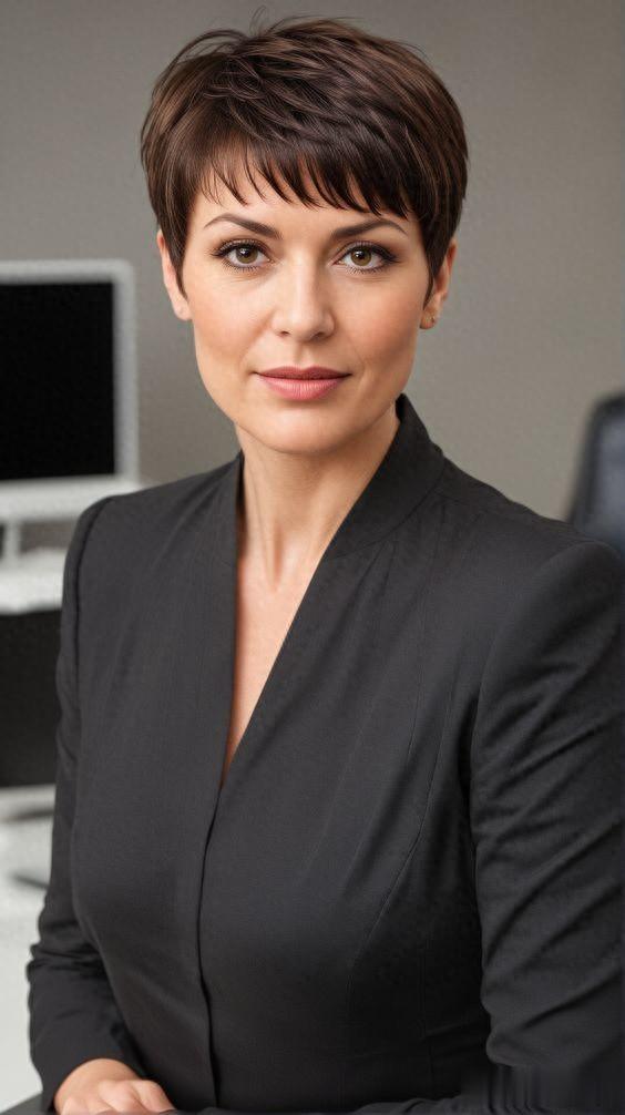 动感短碎发：时尚与自然的完美融合