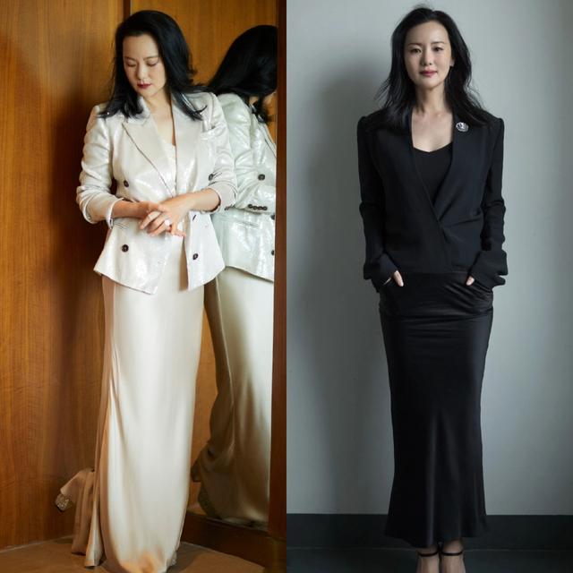 真正有品位的女人:发不烫卷、裙从不上膝盖,看54岁的咏梅就知道