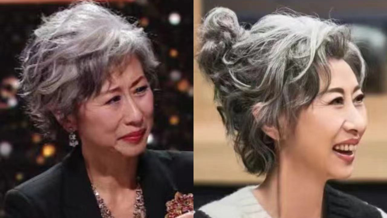 62岁叶倩文亲身示范：白发不染，不穿老年装，到老都没“大妈感”