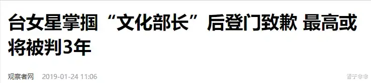 19年“台独”分子郑丽君：大肆宣扬“去中国化”，遭明星当众掌掴