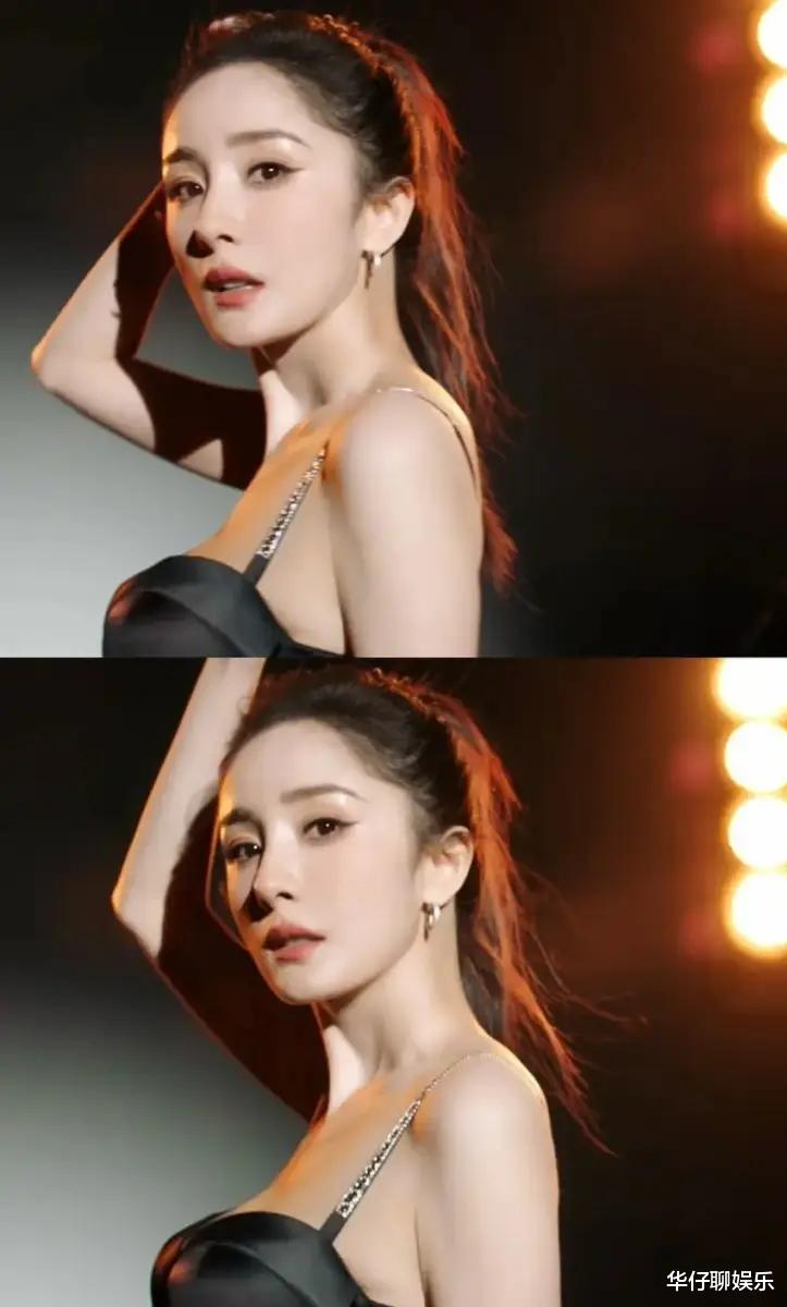 惊艳全场!杨幂黑长直高马尾亮相,网友疯狂热议:这是哪位拽姐?