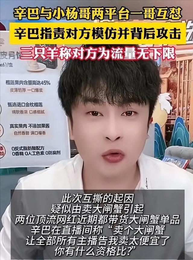 突发！三只羊旗下账号全部停播，小杨哥最新露面，表情透露现状！