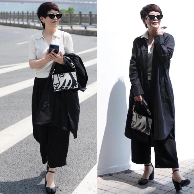 为什么劝中老年女人：剪短发、不烫卷？看63岁玫姨这样打扮多洋气