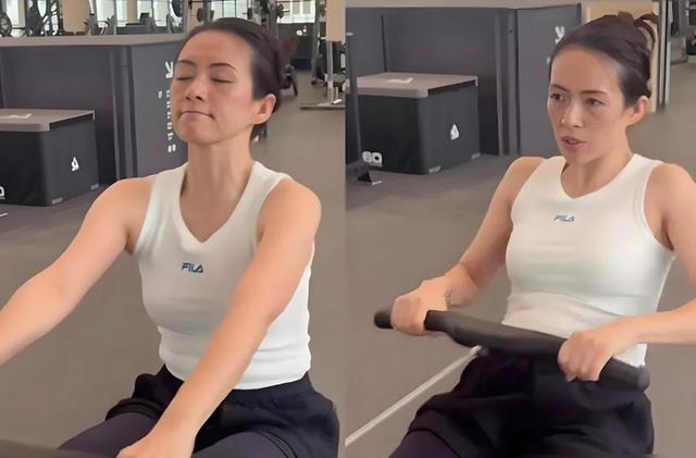 45岁章子怡和33岁森林北同晒马甲线：女人的保鲜期与年龄