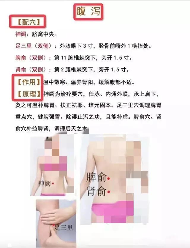 相当全的穴位图【使用方法】