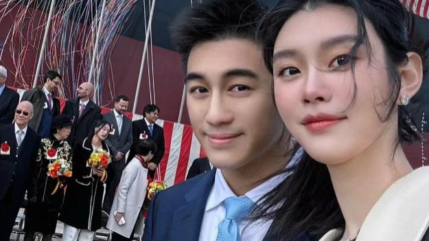 恭喜！奚梦瑶成赌王四房代言人，新船下水掷瓶，四太满脸宠溺！