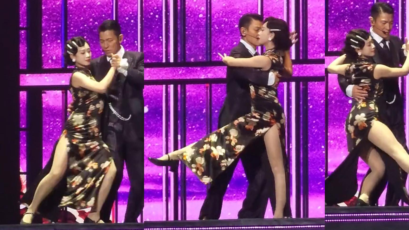 刘德华的女舞伴火了，非华仔不嫁的赖文慧，陪跳30年终于缘尽？