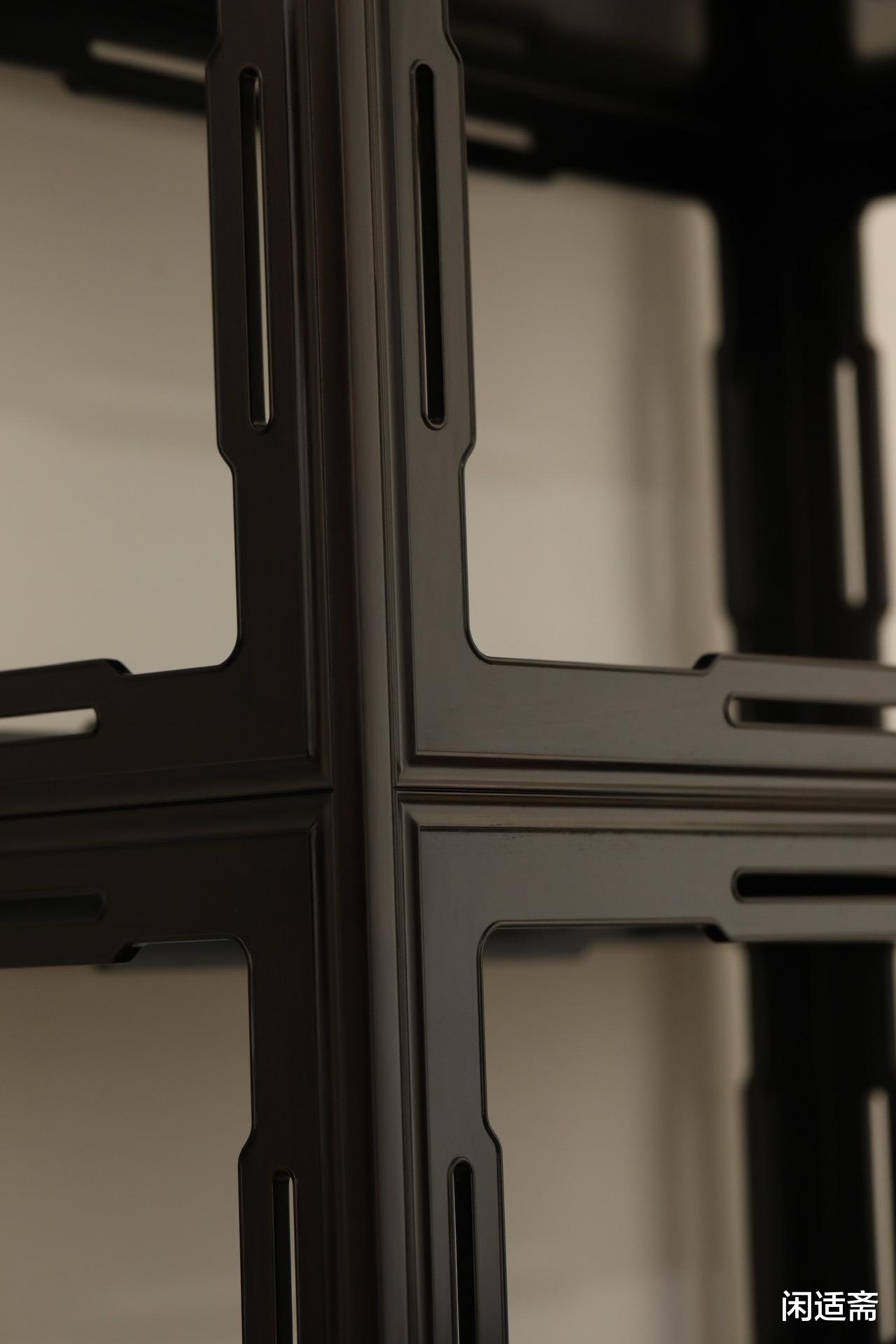 空灵舒朗，明式家具，紫光檀架格