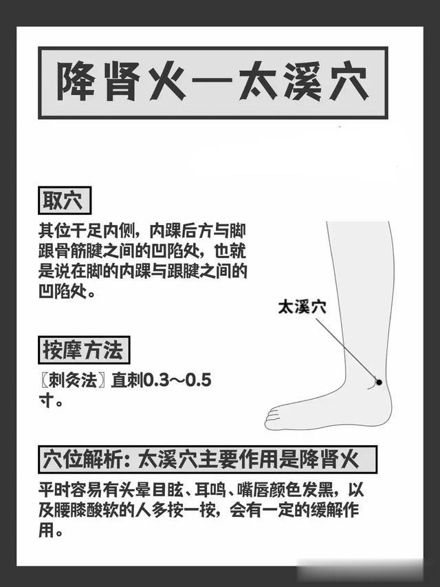 5个穴位轻松降五脏之火，你按对了吗？